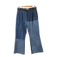 No.347【割引価格適用済】再構築 リメイク デニム フレア