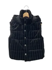 スズランデイジーリン for フォクシー ダウンベスト ベロア　ブラック デイジーリン for フォクシー ダウンベスト ベロア ブラック L