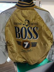 【非売品】SUNTORY　缶コーヒーBOSS　リバーシブルジャンパー