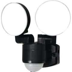 （まとめ買い）ELPA 防犯ライト ACコンセント式 2灯 800ルーメン ESL-SS412AC 【×3セット】