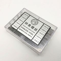 腕時計 時計用工具 ビス ネジ パーツ セット 10サイズ 1.2φ×L=1.6 ～ 1.2φ×5.5φ 未使用 未開封