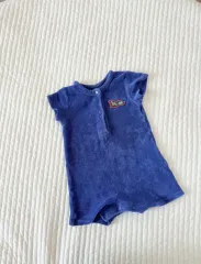 ボントン 12m ぐらつく フレンチテリー ベビースーツ