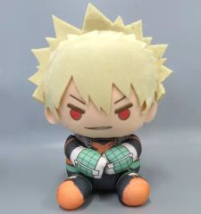 【中古】ぬいぐるみ 爆豪勝己 でっかいぽふっとぬいぐるみ～緑谷出久・爆豪勝己～ 「僕のヒーローアカデミア」
