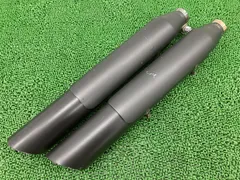 ハーレーFLSSソフテイルスリムS純正マフラー！まだまだいける！ ハーレーダビッドソン FLSS ソフテイルスリムSのパーツレビュー