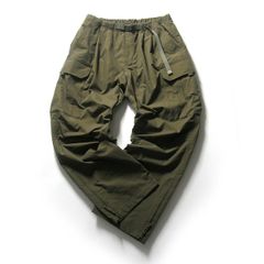 Needles ヒザデルパンツ ドローコード カーゴパンツ カーキ NS236