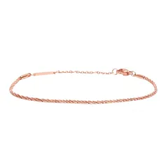 【ギフト対応可】ダニエルウェリントン DANIEL WELLINGTON ブレスレット Elan Twisted Chain Bracelet RG レディース ローズゴールド 高級感 上品 アクセサリー 人気 ブランド おしゃれ 誕生日 プレゼント 送料無料