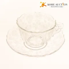 Baccarat - ケンブリッジ ローズポイント ティーカップ＆ソーサー グラス Cambridge Cambridge Glass Rose Point Wine Glasses Stem 3121 Set of 7