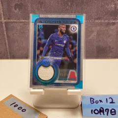 2019-20 Topps  Antonio Rudiger 41/75 Chelsea FC Meaningful Material Blue Parallel ジャージ Relic カード