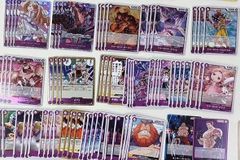 【ワンピカ/神速の拳】 SR以下４枚ずつセット☆紫4コン☆