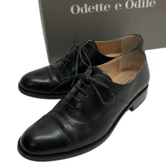 Odette e Odile オデットエオディール レースアップ レザーシューズ ドレスシューズ ユナイテッドアローズ united arrows 革靴 ローファー ブラック 黒 22cm レディース ゴーゴー古着久喜倉庫店 No.21