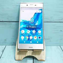 au Xperia XZ SOV34 プラチナ シルバー 445