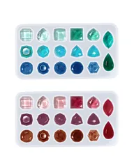 【人気商品】パーツ DIY ジュエリー 手芸 uvレジン ピアス シリコン型 イヤリング ネックレス ペンダント 3Ｄ キーホルダー アクセサリー パーツ 立体 作成 半透明 ドロップ 宝石 半円 半球 水滴 レジン 丸 球体 長方形 シリコンモールド 正方形