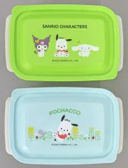 【中古】食器 24.ポチャッコ 保存容器セット(2個セット) 「サンリオ当りくじ サンリオキャラクターズ当りくじ」