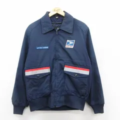 USA製 USPS U.S. MAIL ポストマン ボンバージャケット. size M】USPS USA製 ポストマン ワークジャケット ブルゾン