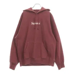 SUPREME (シュプリーム) 21AW Box Logo Hooded Sweatshirt ボックスロゴ フーディ プルオーバースウェットパーカー バーガンディ