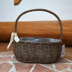 《再入荷》🧺水にも強いオーバルバスケット
