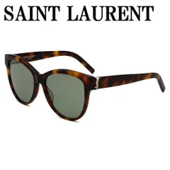 サンローラン SAINT LAURENT SLM107 003 サングラス アジアンフィット UVカット 紫外線カット メンズ レディース グリーン ハバナのサムネイル