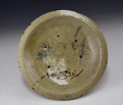 【骨董品】大きな石皿 刻印あり (直径36cm) 骨董品】大きな石皿 刻印あり (直径36cm) 骨董品】大きな石皿