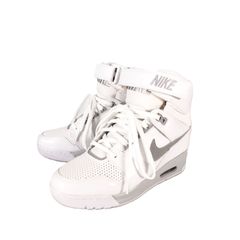 NIKE AIR REVOLUTION SKY HI インソール スニーカー 24.5㎝ ホワイト 白 ハイカット ナイキ エア レボリューション スカイ ハイ