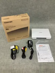 東芝 レグザ　SD-P710SW　7型　ポータブルDVDプレーヤー　美品　セット Amazon.co.jp: 東芝 7型ポータブルDVDプレーヤーグリーンCPRM