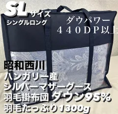 2024年最新】羽毛布団 グース 西川の人気アイテム - メルカリ