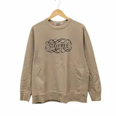 COOTIE PRODUCTIONS クーティ スウェットシャツ トレーナー STAYFREE ベージュ系 サイズ Lのサムネイル