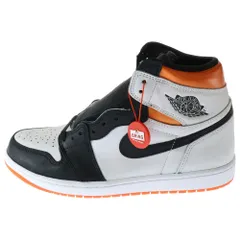 NIKE (ナイキ) AIR JORDAN 1 HIGH OG ELECTRO ORANGE エア ジョーダン 1 ハイ エレクトロオレンジ ハイカットスニーカー ホワイト/オレンジ US10.5/28.5cm 555088-180