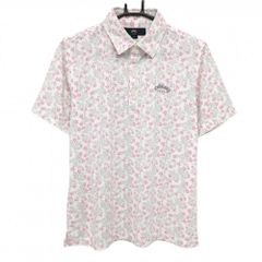 Callaway Golf DRYSPORT 花柄 ピンク系ポロシャツ サイズM - メルカリ