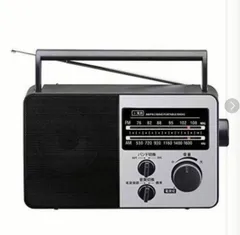 2024年最新】ラジオ ポータブルラジオ デジタルチューナー搭載 AM FM