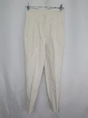 ◇ Θ ZARA ザラ スラックス サイズ20 アイボリー レディース E  【1409240068761】