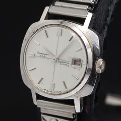 1960年代に製造、手巻き時計「シチズン・ホーマーデイト」新品ベルト
