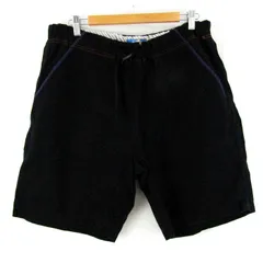 グローバルワーク ショートパンツ ボトムス クライミングパンツ 大きいサイズ メンズ XLサイズ ネイビー GLOBAL WORK 【中古】