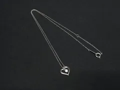 4℃ ヨンドシー SV925 ハート ネックレス ペンダント アクセサリー レディース シルバー系 DJ8625