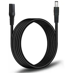 DC延長線延 長ケーブル 3m 18AWGケーブル 5.5×2.1mm 最大12A対応 銅芯使用 汎用電源延長コード 防犯カメラ・LED・車載モニター対応 ka10000a536のサムネイル