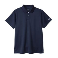 Champion ポロシャツ C3-RG304 ネイビー L - メルカリ