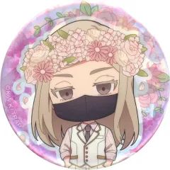 【中古】バッジ・ピンズ 三途春千夜 「東京リベンジャーズ トレーディングホロ缶バッジ ミニキャラ花冠ver.(TypeB)」 AnimeJapan 2025グッズ