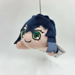 セガ 鬼滅の刃 伊之助 寝そべり ぬいぐるみ 寝そべり キーチェーン (33)
