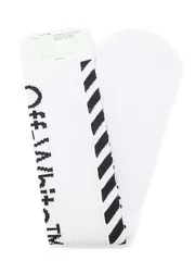 OFF-WHITE オフホワイト Diag Socks ソックス 靴下 ホワイト Fのサムネイル