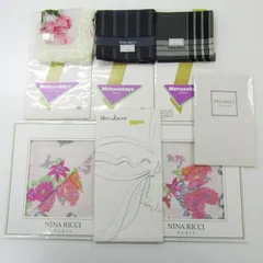 ニナリッチ ハンカチ 10点セット 未使用 ブランド まとめて 大量 メンズ レディース NINA RICCI