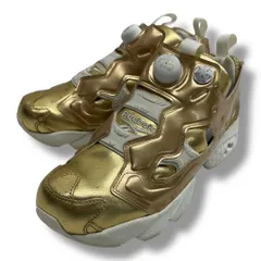 Reebok リーボック INSTA PUMP FURY CELEBRATE GOLD インスタポンプフューリー V70094 スニーカー シューズ 靴 ゴールド 金 サイズ24.5cm レディース ゴーゴー古着マルイ北千住店 26 No.300