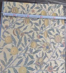 ウィリアムモリス フルーツ ハギレ 幅47cm×丈252cm⑫ リリカラ LS-63006