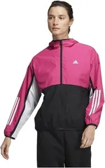 【新品】didas(アディダス) WIND.RDY 長袖 スポーツ ウェア ウィメンズウインドブレーカージャケット　チームリアルマゼンタ DP565-HM2789