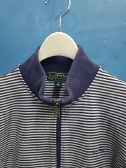 フレンチムード ポロラルフローレン コットン ジャージ トラックジャケット カーディガン