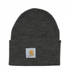 【新品・未使用】CARHARTT (WATCH CAP) CHARCOAL カーハート ニット帽 チャコール