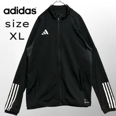 美品 adidas アディダス ジップパーカー 三本線 スウェット XL メンズ