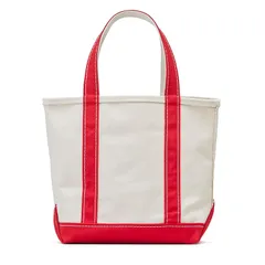 【特価商品】[エルエルビーン] ボート・アンド・トート オープン・トップ スモール キャンバス レッド ０Ｍ１９４４０００１