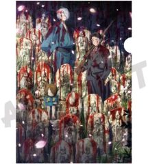 [중고] 클리어 파일 A. 키타로의 아버지 & 미즈키 A4 클리어 파일 [키타로 탄생 게게게의 수수께끼]