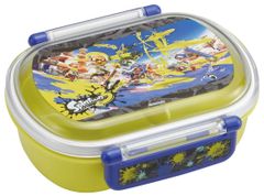 [New Arrival] Made in Japan, Antibacterial, 3-pack, Splatoon design, QAF2BAAG-A, 360ml lunch box, Skater