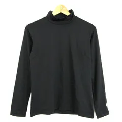 アディダスゴルフ 長袖Ｔシャツ ストレッチ スポーツウエア トップス 黒 レディース Mサイズ ブラック adidas GOLF 【中古】