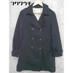 ◇ GLACIER グラシア 長袖 トレンチコート サイズL ブラック レディース 【中古】 【1002802517969】のサムネイル